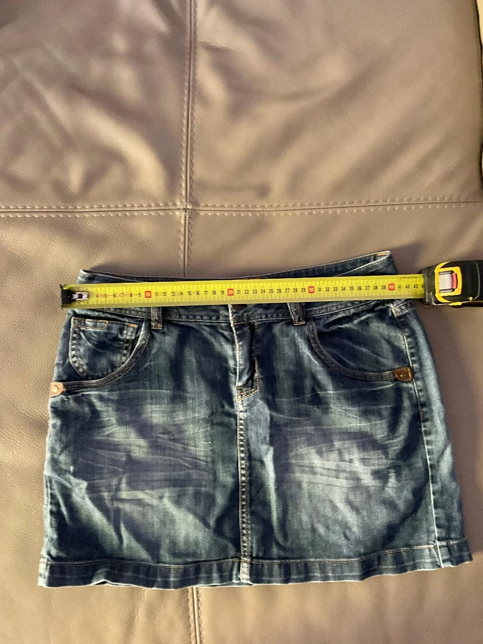 Promod short denim skirt – Size 38/40 – photo 6